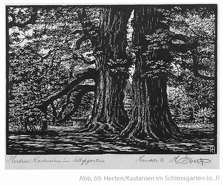 Heinrich Everz, Schlossgarten